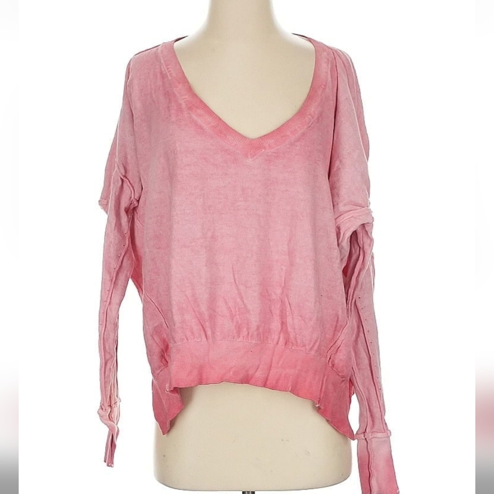 We The Free Pink Sweater  Sm